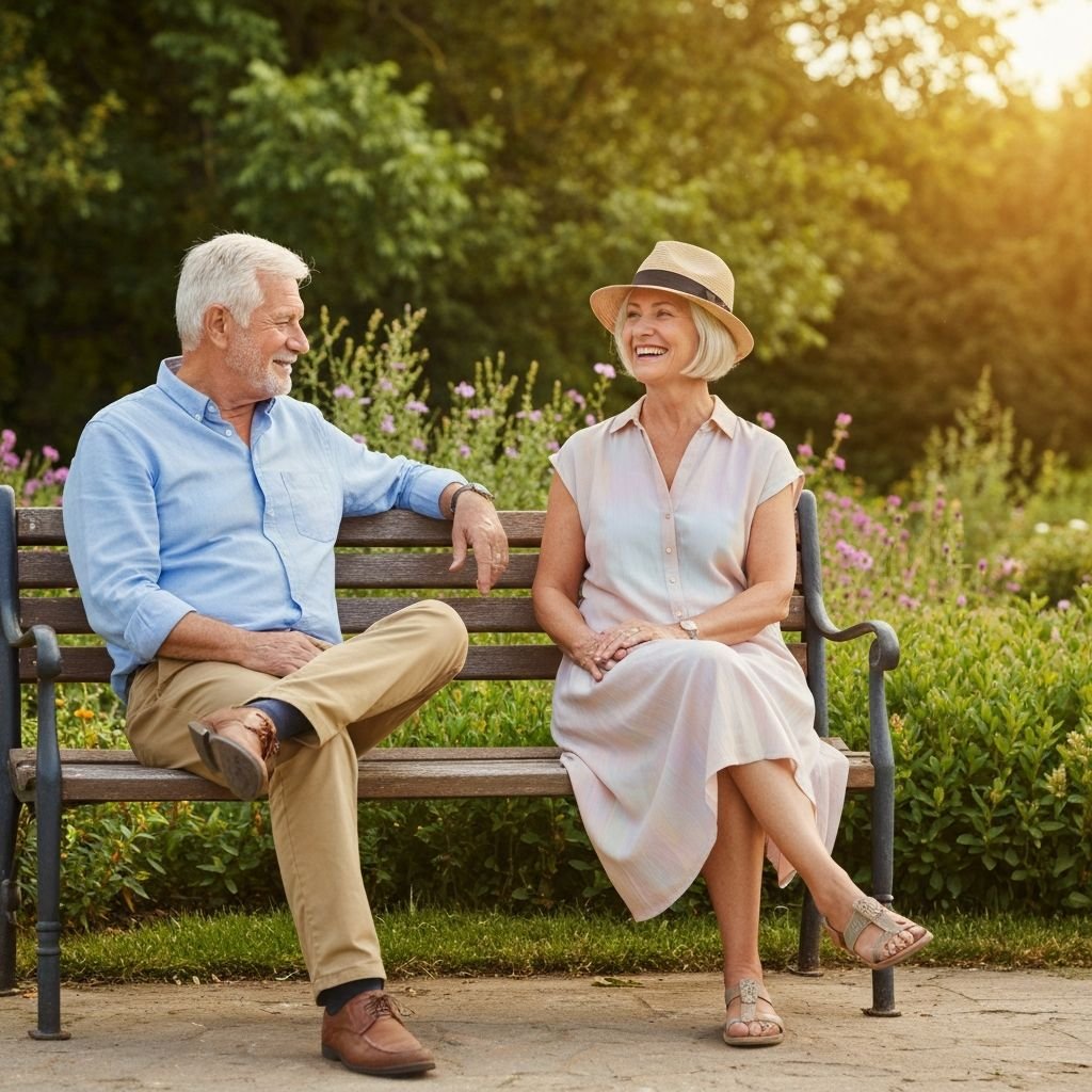 Senior couple enjoying retirement